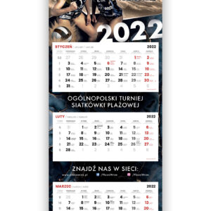 Kalendarz Plaża Wrze 2022